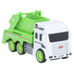 Toy Garbage Truck – Green Recycling Sanitation Vehicle with Real Sliding Action