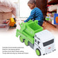 Toy Garbage Truck – Green Recycling Sanitation Vehicle with Real Sliding Action