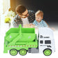 Toy Garbage Truck – Green Recycling Sanitation Vehicle with Real Sliding Action