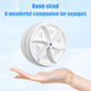 Portable Turbine Ultrasonic USB mini Washing Machine
