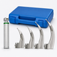 Laryngoscope Set with 4 Blades (S: Adult)